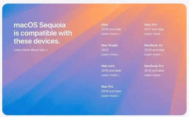 macOS Sequoia New Features